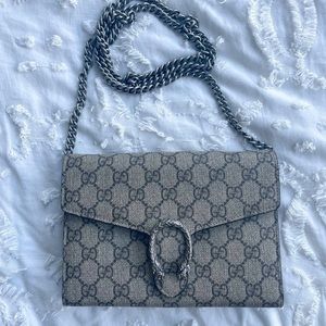 Gucci Dionysus GG Supreme Chain Wallet WOC